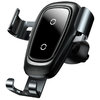 Baseus (10W) Metal Fast Wireless Charger / Air Vent Car Mount / Phone Holder